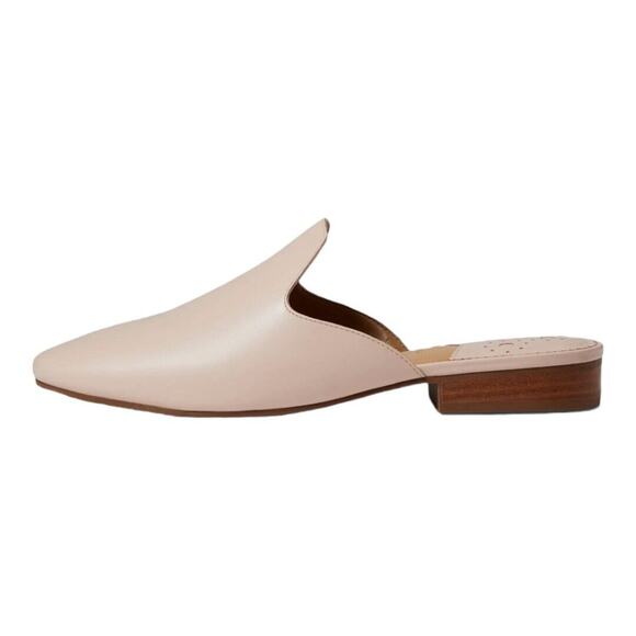 Jack Rogers Mules Women 8 Blush Pink Slip-On Delaney NWT - Picture 2 of 7